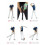 Elastisches Swing-Trainingsseil 93 cm, 260 g - Haltung 7