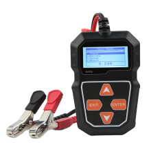 Probador de carga de batería de 12V con pantalla LCD a color ABS 100-2000 CCA