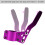 Extensor de varilla de señal para volante morado, 28 mm, 30-100 mm 6