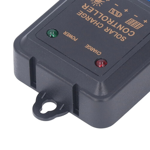 Regulador de Carga Solar JC0603 6V/12V 3A ABS 2