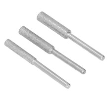 30 Stück Motorsägen-Härtesteine Set – Schleiffeilen aus Schleifpapier, 3mm-5,5mm