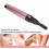 Recortador de cejas con forma de pluma, rosa, impermeable, 1xAAA 7