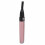 Recortador de cejas con forma de pluma, rosa, impermeable, 1xAAA 13