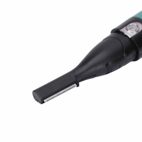 Stiftförmiger Augenbrauen-Trimmer, wasserdicht, grün, AAA 2