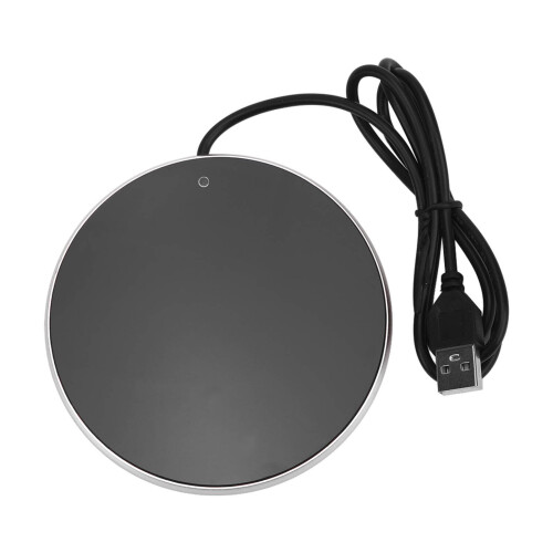 55C Tassenwärmer USB Silber 8-10W 3 Stufen Klein