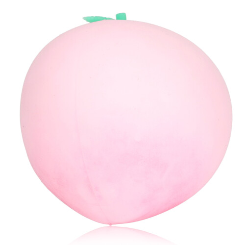 Peach Squeeze Ball - Pelota antiestrés rosa, de plástico 1