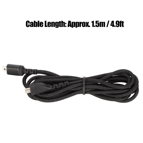 Cable de repuesto para Arctis 3/5/7/Pro 4.9ft negro 2