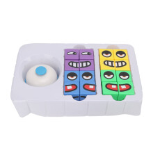 Cubo de expresiones para emparejar ABS juguete educativo 3+