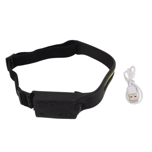 Linterna frontal inductiva 1200 mAh 10 W 270 Negro USB 1