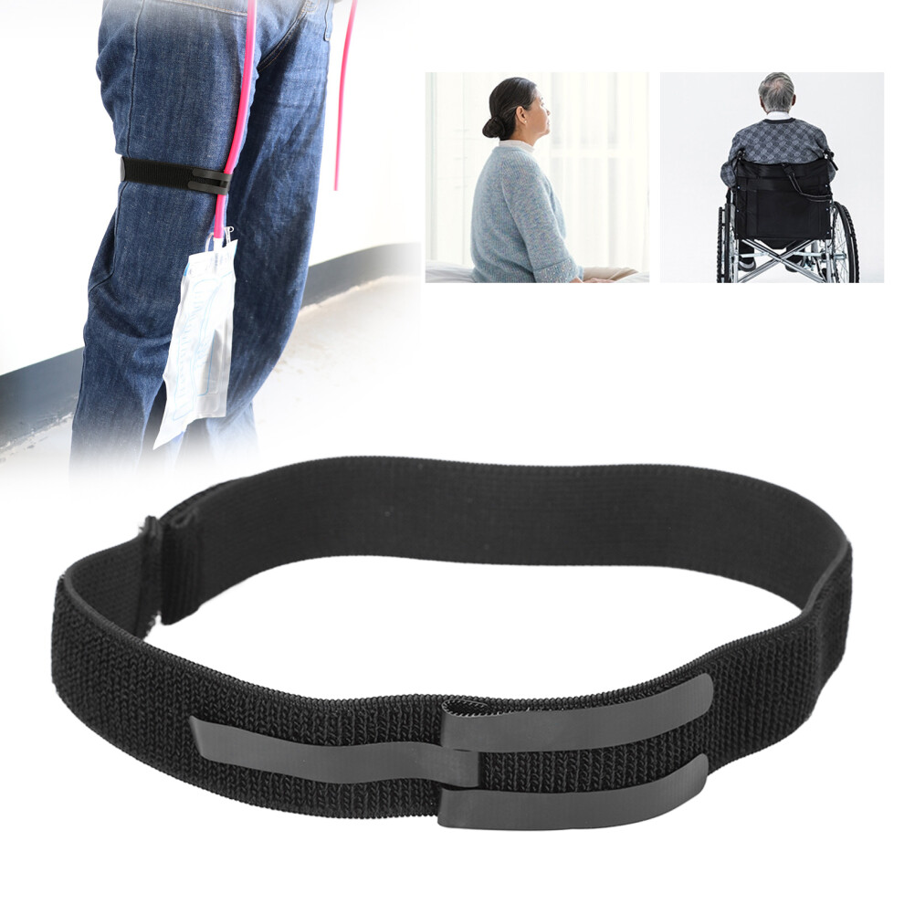 Catheter Strap Adjustable Elasticity Catheter Leg Strap Profession Catheter Stabilization Strap for Various Catheters