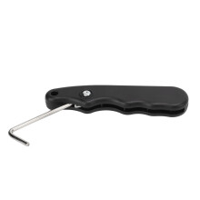 Skate Lace Tightener Handle Hold Stainless Steel Plastic Ice Skate Lace Tightener Tool Skating Tool Parts