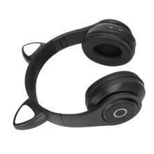 B39 Auriculares con orejas de gato 40mm/1.6in 128MB-32GB Negro