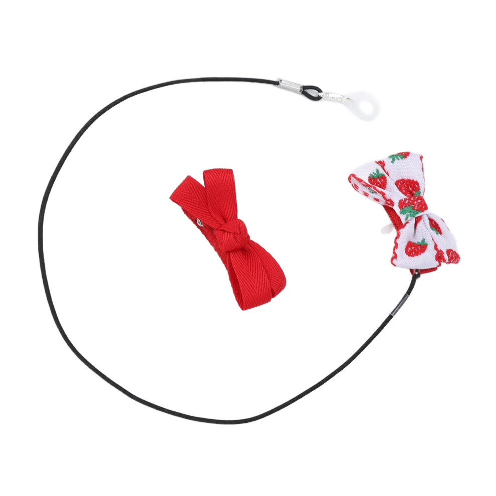 Hearing Aids Holder Straps Lanyard Single Ear Hearing Aids Fixation Strap with Hairpin