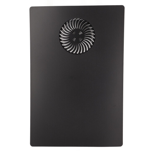 Placa frontal del disipador negro mate para PS5 versión con disco 2