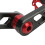 Roter Singlespeed-Kettenspanner aus Aluminiumlegierung 9