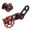 Roter Singlespeed-Kettenspanner aus Aluminiumlegierung 12