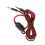 Cable de auriculares de 2m con micrófono Rojo/Negro G433 G Pro 4