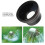 Lente gran angular de 55 mm 0,43x, recubrimiento azul, 82 mm 7