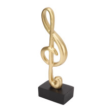 Escultura de nota musical Modelo 1, Tamaño 6.1x4.3x17.8cm