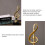 Elegante Harz-Musiknote-Skulptur 6,1  4,3  17,8 cm 12