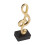 Elegante Harz-Musiknote-Skulptur 6,1  4,3  17,8 cm 13