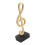 Elegante Harz-Musiknote-Skulptur 6,1  4,3  17,8 cm 5