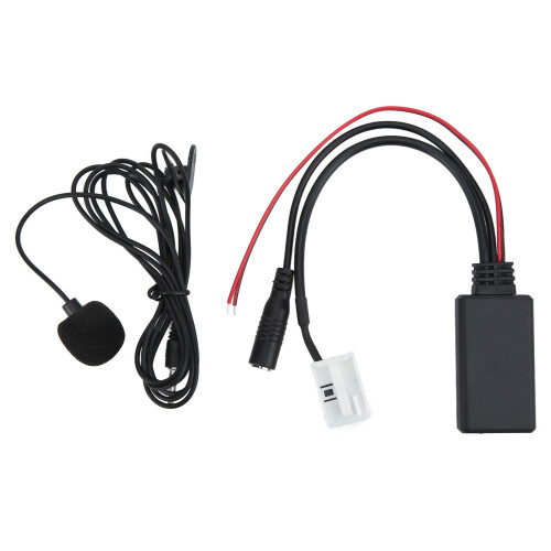 Bluetooth para coche 5.0 negro con micrófono manos libres C2-C8 1