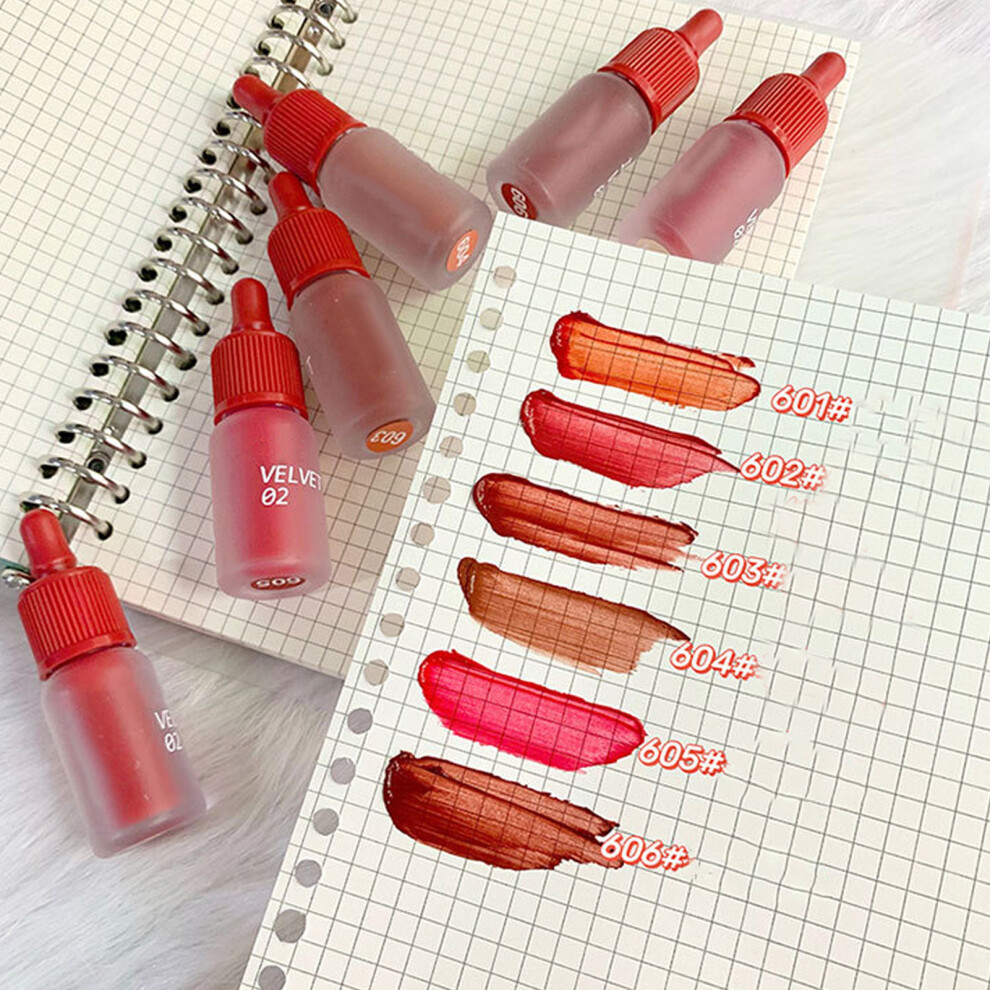 4g Liquid Lipstick Long Lasting High Pigment Color Matte Lip Dye for Students Girls