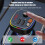 Transmisor FM Bluetooth 12-24V, USB dual, 5V 3.1A 7