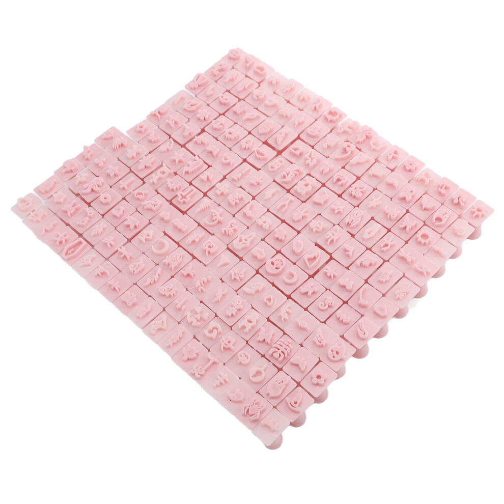 192pcs 3D Nail Art Stamper Different Patterns Clear Lines Manicure Stamping Tools for Nail Salon
