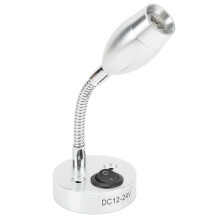 Luz LED para autocaravana 12-24V 3W, color neutro, lámpara de pared