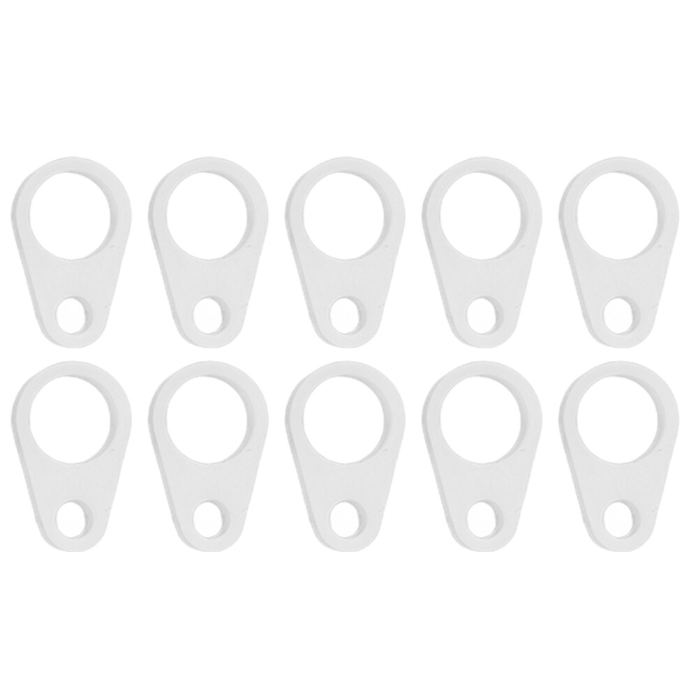 10pcs Hearing Aid Clip Adaptor Prevent Loss Hearing Aid Silicone Ring for Elderly Kids S