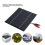 2.5W 5V Mini Solar Panel Poly Mini Solar Cell Panel Module DIY Solar Epoxy Panel Tiger Clip 7