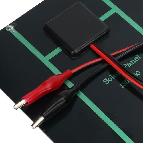 2.5W 5V Mini Solar Panel Poly Mini Solar Cell Panel Module DIY Solar Epoxy Panel Tiger Clip 2