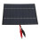 2.5W 5V Mini Solar Panel Poly Mini Solar Cell Panel Module DIY Solar Epoxy Panel Tiger Clip 16