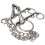Bocado Pelham: Acero inoxidable+Cobre 5.0x0.7in 14