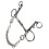 Bocado Pelham: Acero inoxidable+Cobre 5.0x0.7in 12