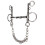 Bocado Pelham: Acero inoxidable+Cobre 5.0x0.7in 10