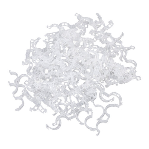 Clips plásticos para tomates, 300 piezas, aro interior de 3 cm y 2,5 cm 1