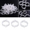 Clips plásticos para tomates, 300 piezas, aro interior de 3 cm y 2,5 cm 13
