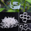 Clips plásticos para tomates, 300 piezas, aro interior de 3 cm y 2,5 cm 10
