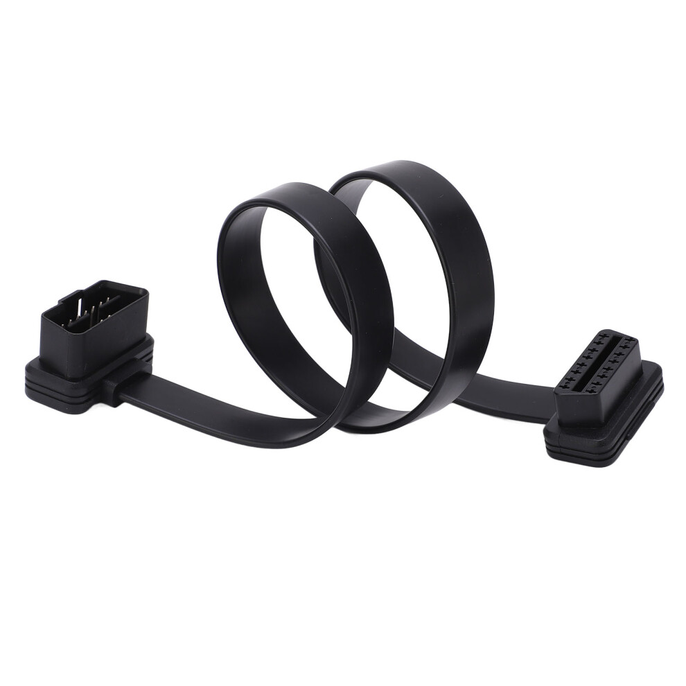Obdii 16 Pin Male To Female Extension Cable Car Diagnostic Cord For Obd2 Scanner Code Reader 1M/3.3Ft 8081321480742