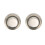 2pcs A675 Button Batteries USB Rechargeable Button Battery Charging Box for Hearing Aids 8