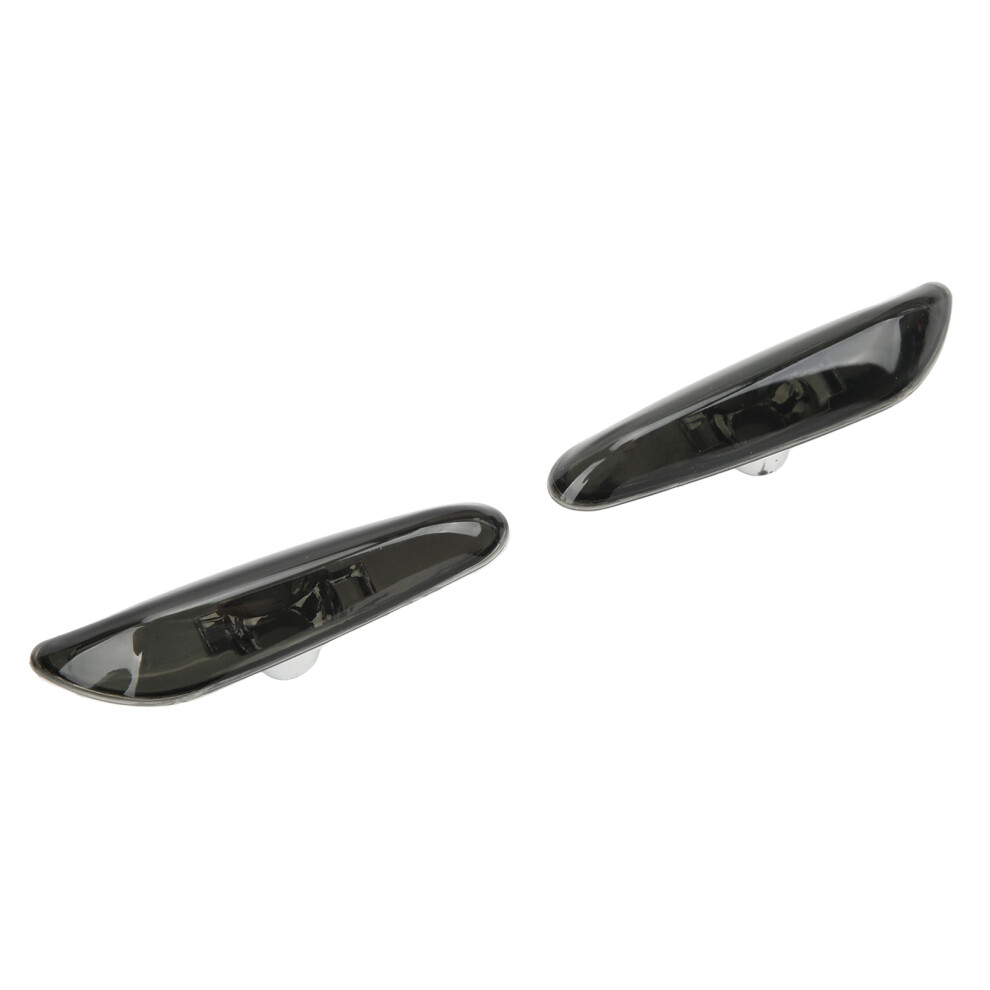 Pair Car Side Marker Shade Left Right 63137165915 Replacement For 3 Series E46 2002Â2005 Light/Gray 7891321481585