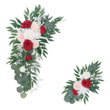 Mehrfarbiger Seiden-Hochzeitsbogen 7545 cm, 238 g