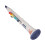 Clarinete de juguete de plástico blanco con 3 pilas AA 13