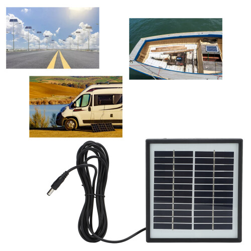 2W 12V Polysilizium-Solarmodul mit Rahmen für Auto 2