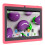 7in Tablet PC Quad Core CPU Eye Protection Kids Tablet with 8GB ROM Support WiFi Bluetooth Dual Camera for Android Pink 16