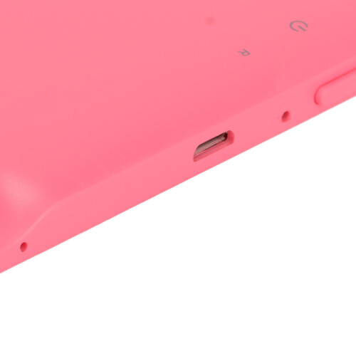 7in Tablet PC Quad Core CPU Eye Protection Kids Tablet with 8GB ROM Support WiFi Bluetooth Dual Camera for Android Pink 2