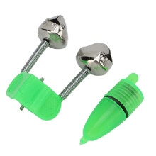 Alarma de picada LED para caña nocturna de color verde hierba 50 mAh 110 g